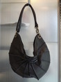 jalousie クロワッサン型レザーBAG☆　黒　61800010画像